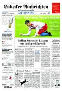 Lübecker Nachrichten Mecklenburg - 10. Dezember 2017