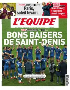 L’equipe du Dimanche 1er Novembre 2020