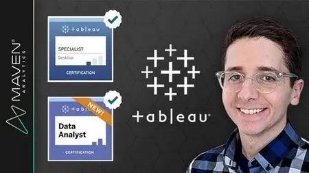 Tableau Certification: Desktop Specialist + Data Analyst