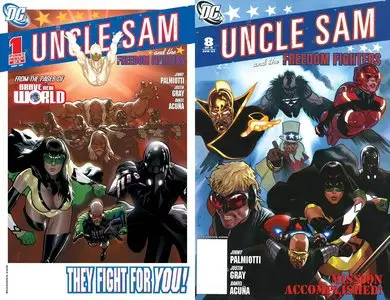 Uncle Sam and the Freedom Fighters #1-8 (2006-2007) Complete