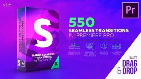 Handy Seamless Transitions for Premiere Pro V1.6 - Premiere Pro Template (VideoHive)