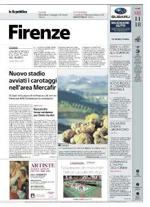 la Repubblica Firenze - 8 Novembre 2018
