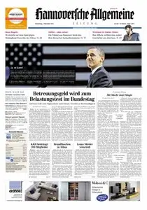 Hannoversche Allgemeine Zeitung - 08.11.2012