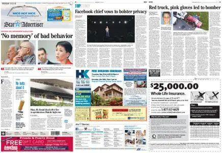 Honolulu Star-Advertiser – March 22, 2018