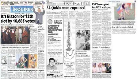 Philippine Daily Inquirer – June 03, 2004