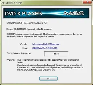 DVD X Player 5.5.3.8 Professional