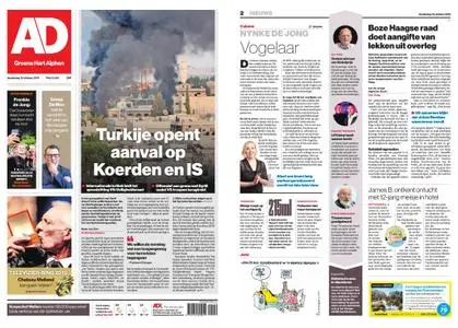 Algemeen Dagblad - Alphen – 10 oktober 2019