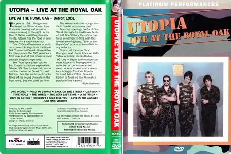 Utopia - Live At The Royal Oak (2000)