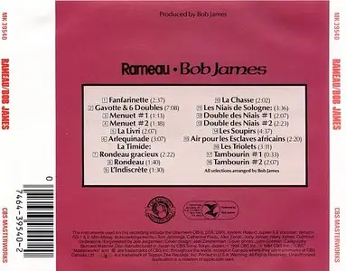 Bob James - Rameau (1984) [Re-Up]