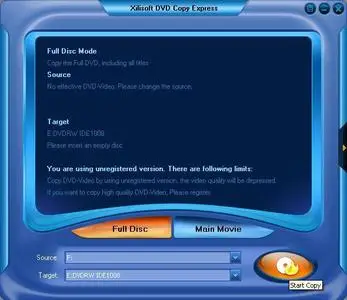 Xilisoft Dvd Copy Express V1.1.19.0406