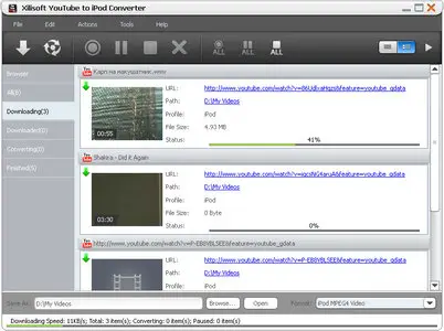 Xilisoft YouTube to iPod Converter 3.3.3 Build 20120810
