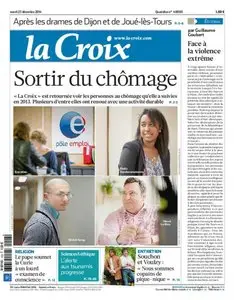 La Croix Du Mardi 23 Décembre 2014