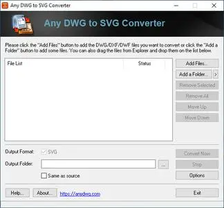 Any DWG to SVG Converter 2023.0 Portable
