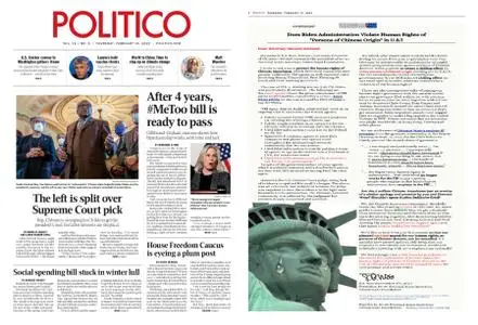 Politico – February 10, 2022