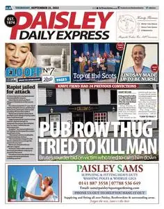 Paisley Daily Express - 21 September 2023