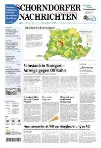 Schorndorfer Nachrichten - 24 Januar 2017