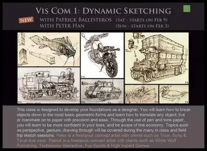 Dynamic Sketching With Peter Han - Vol. 1, 2