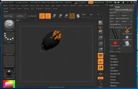 Pixologic ZBrush 2018.1 (x64) Portable