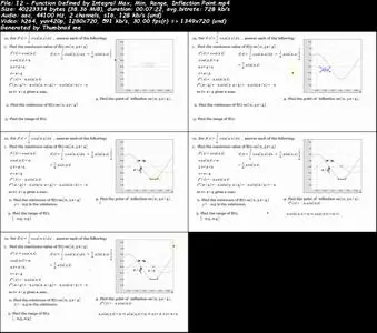 Solved AP Calculus BC Style Integrals