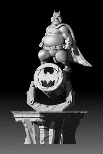 Batman statue (fat Batman)