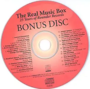 Various Artists - The Real Music Box: 25 Years of Rounder Records (1995) {9CD Set, Rounder Records ‎CDAN25}