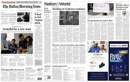 The Dallas Morning News – November 24, 2022