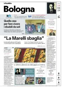 la Repubblica Bologna - 14 Aprile 2019