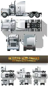 Detailed Semi-Trucks