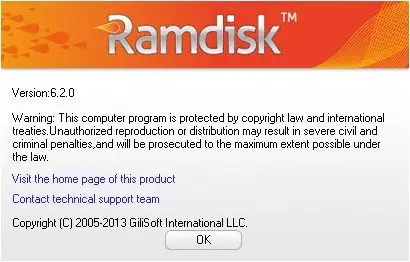 GiliSoft RAMDisk 6.2.0
