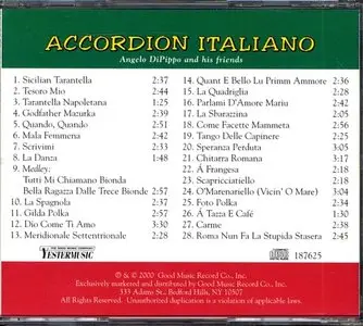 Angelo DiPippo - Accordion Italiano (2002)