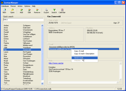 Portable Contact Keeper 1.32