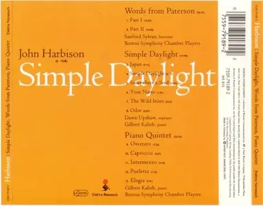 John Harbison - Simple Daylight (1993)