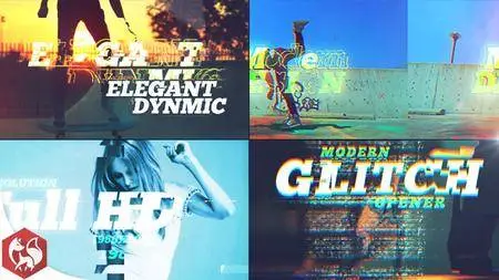 Glitch Opener - Project for After Effects (VideoHive)