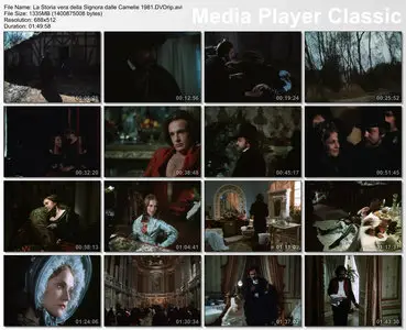 La Storia vera della Signora delle Camelie / La Dame aux Camélias  (1981)