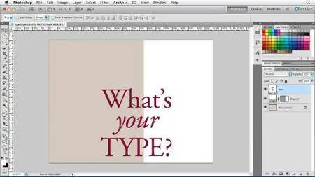 Photoshop for Designers: Type Essentials