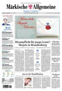 Märkische Allgemeine Ruppiner Tageblatt - 08. August 2018