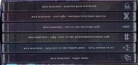 Rick Wakeman - Video Vault (2010) [6DVD Box-Set] Re-up