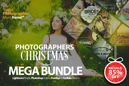 CreativeMarket - Photographers Christmas Mega Bundle