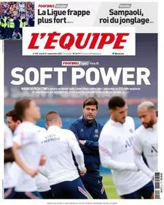 L’equipe du Mardi 21 Septembre 2021