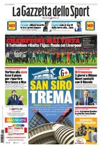 La Gazzetta dello Sport Roma – 09 maggio 2019