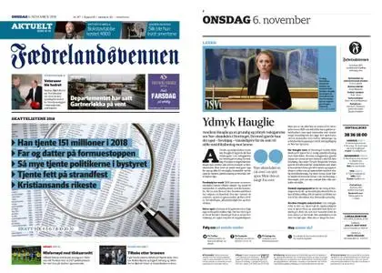 Fædrelandsvennen – 06. november 2019