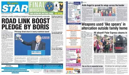 Shropshire Star Shrewsbury Edition – November 25, 2019
