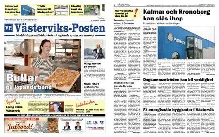 Västerviks-Posten – 05 oktober 2017