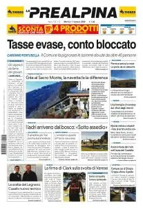 La Prealpina - 7 Gennaio 2020