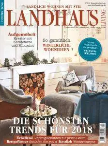 Landhaus Living - Dezember 2017 - Januar 2018