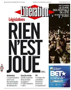 Libération du Samedi 9 et Dimanche 10 Juin 2012