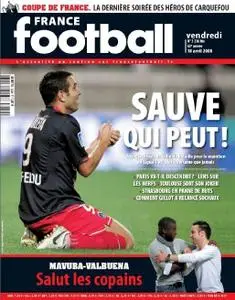 france football du 18 avril 2008