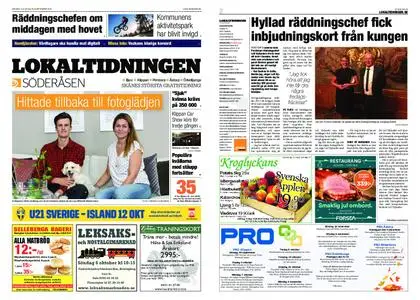 Lokaltidningen Söderåsen – 28 september 2019