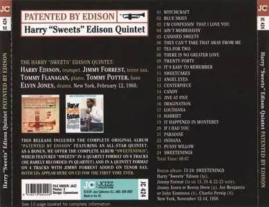 Harry "Sweets" Edison Quintet - Patented By Edison (1960) {Roulette-Jazz Collectors JC 424  rel 2008}