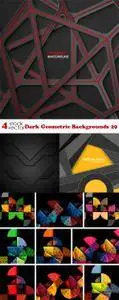 Vectors - Dark Geometric Backgrounds 29